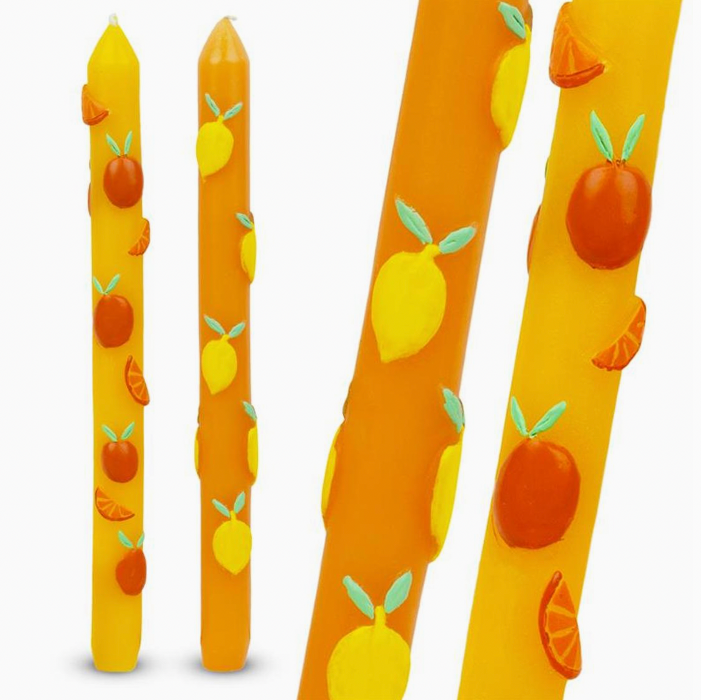 Citrus Taper Candles | 2 Pack