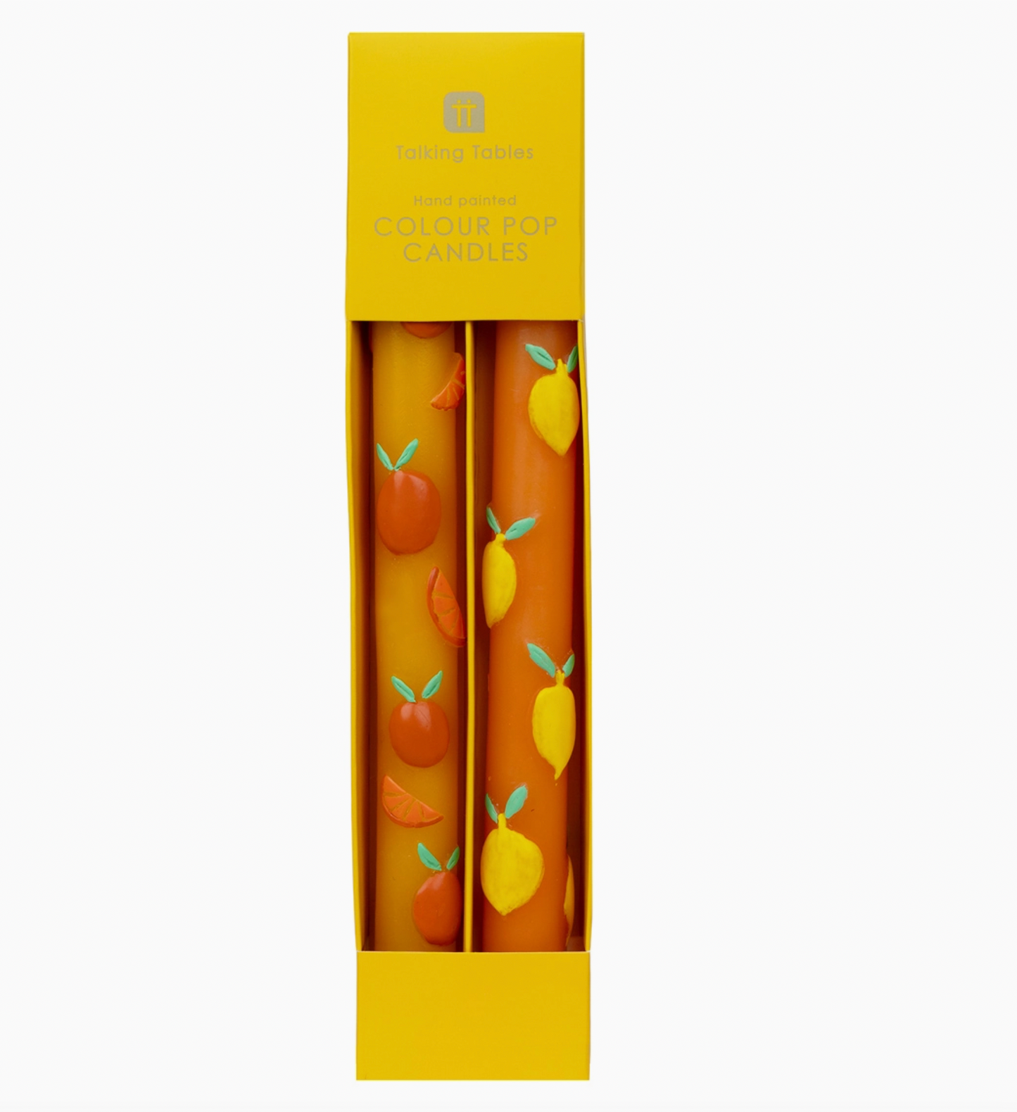 Citrus Taper Candles | 2 Pack