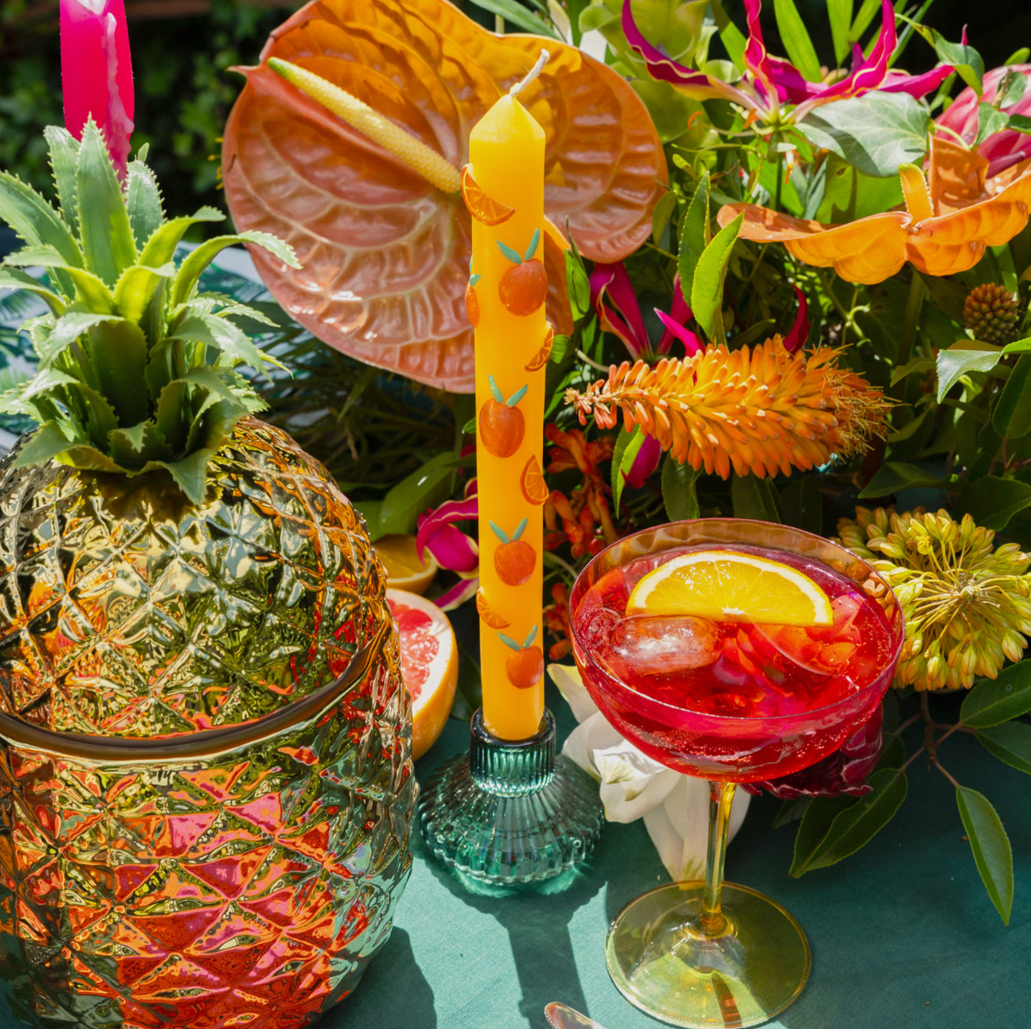 Citrus Taper Candles | 2 Pack